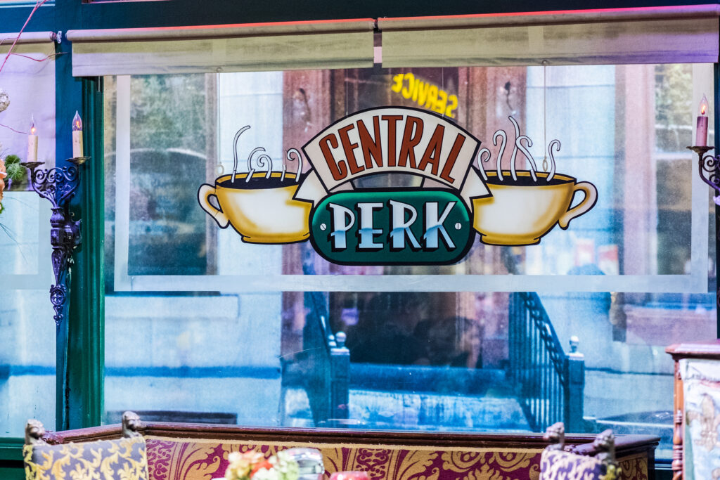 Photo of Central Perk Coffee shop from the Television show Friends - Pop Culture Allusions