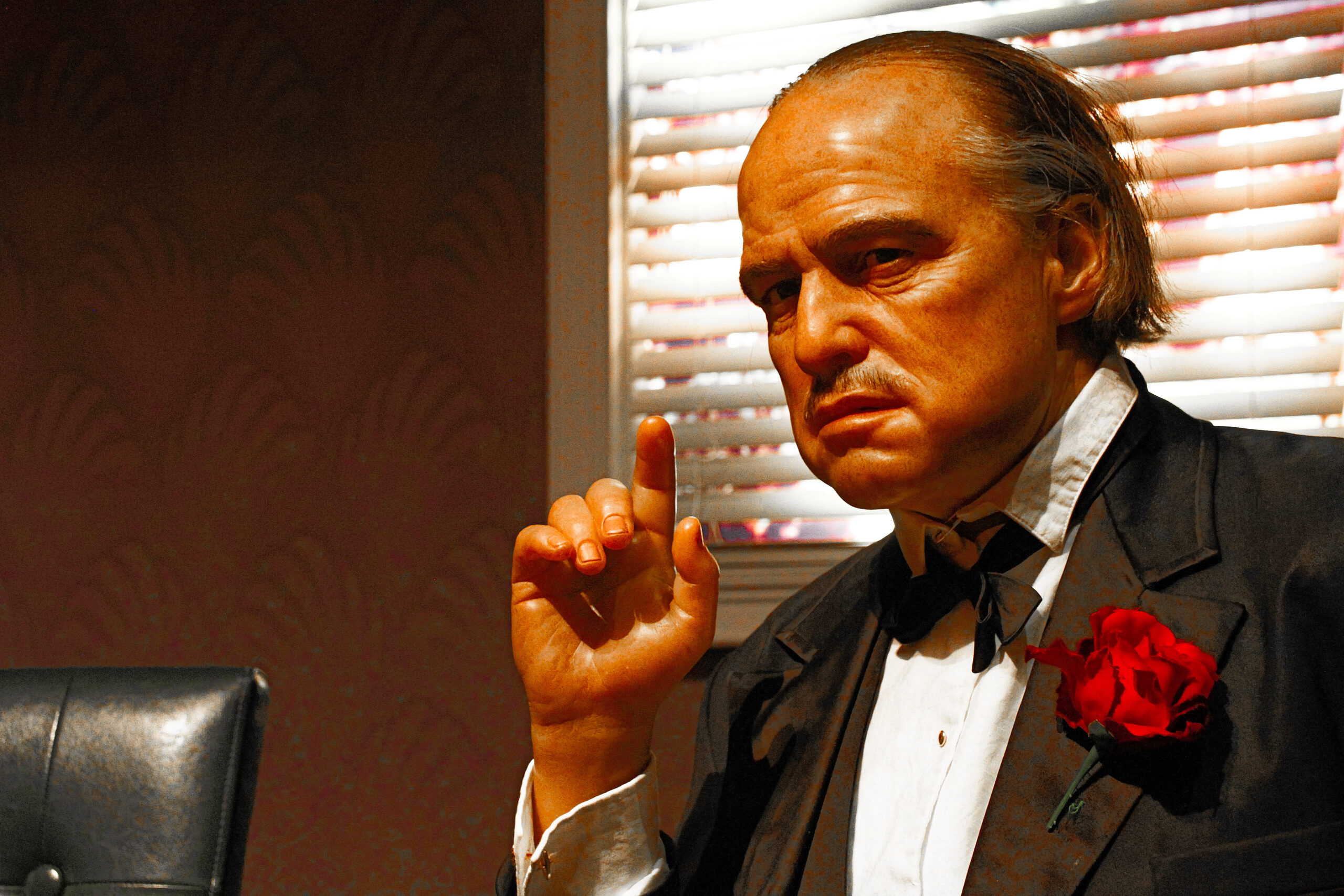 Photo of Marlon Brando as Vito Corleone from the Godfather Movie - Pop Culture Allusions
